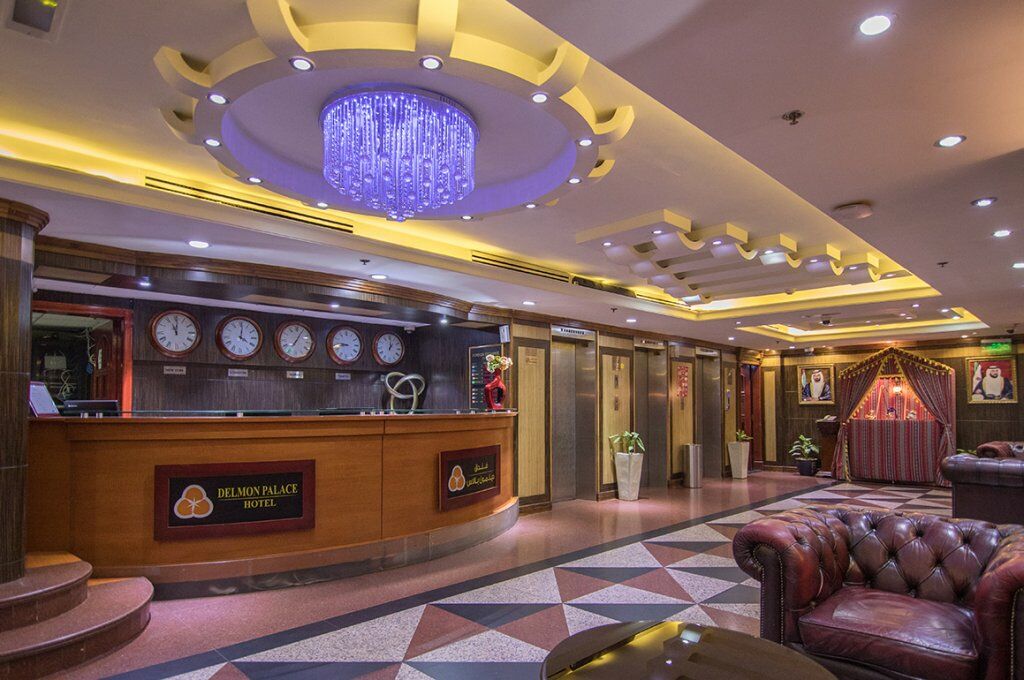 Delmon Palace Hotel Dubái Interior foto